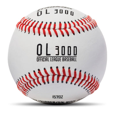 Franklin Sports OL3000 Tournament Baseball - Leather Cover