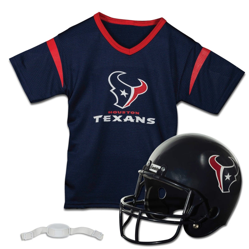 Franklin Sports NFL Helmet and Jersey Set - Houston Texans
