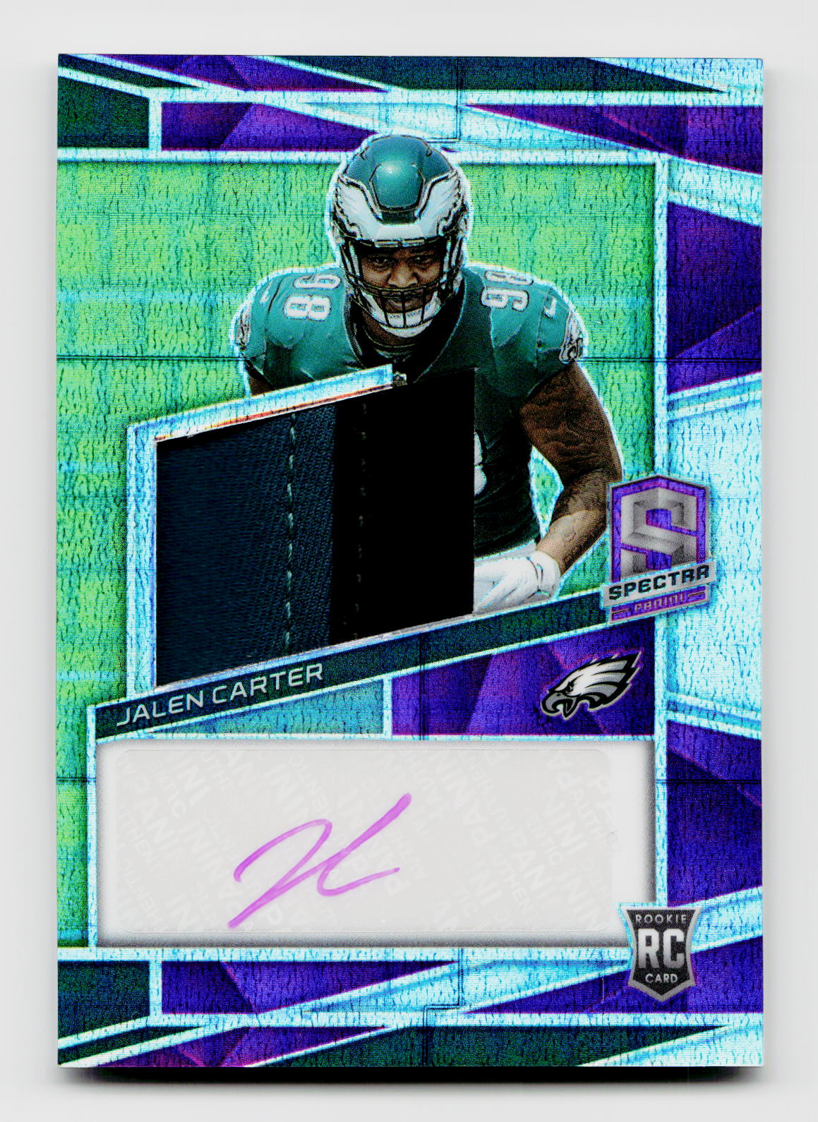 2023 Panini Spectra #214 Jalen Carter /30 Rookie Patch Auto