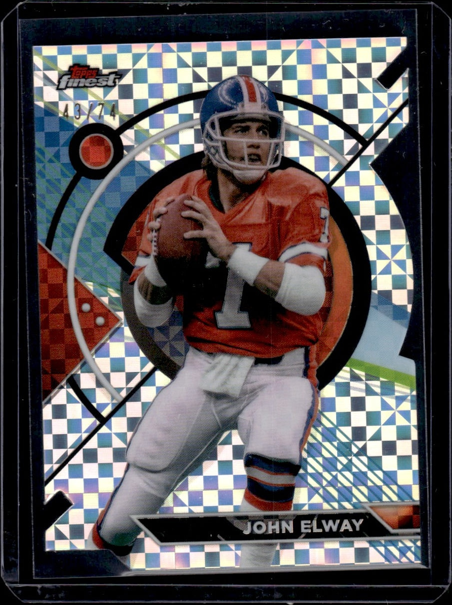 2024 Topps Finest #179 John Elway /74 Denver