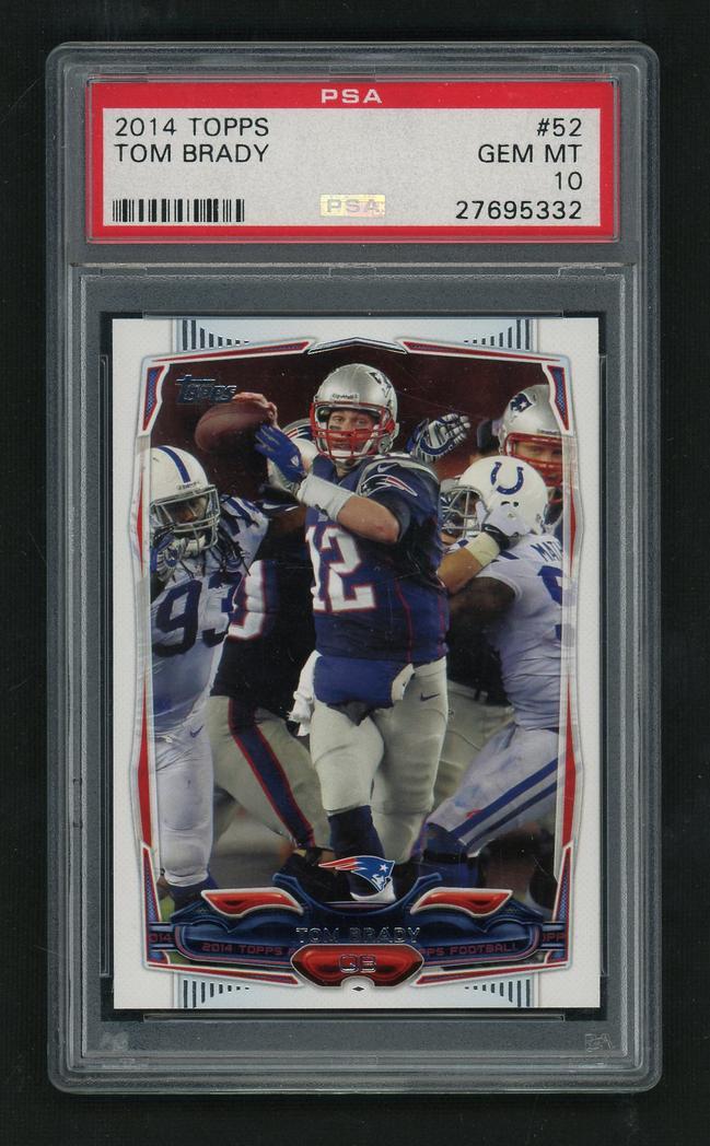 2014 Topps Tom Brady #52 PSA 10