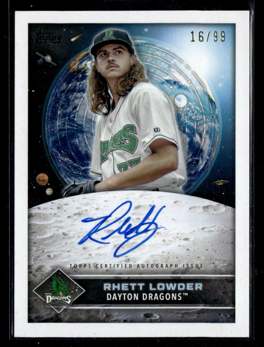2024 Topps Pro Debut Future Cornerstones Rhett Lowder #FCA-RL Auto /99
