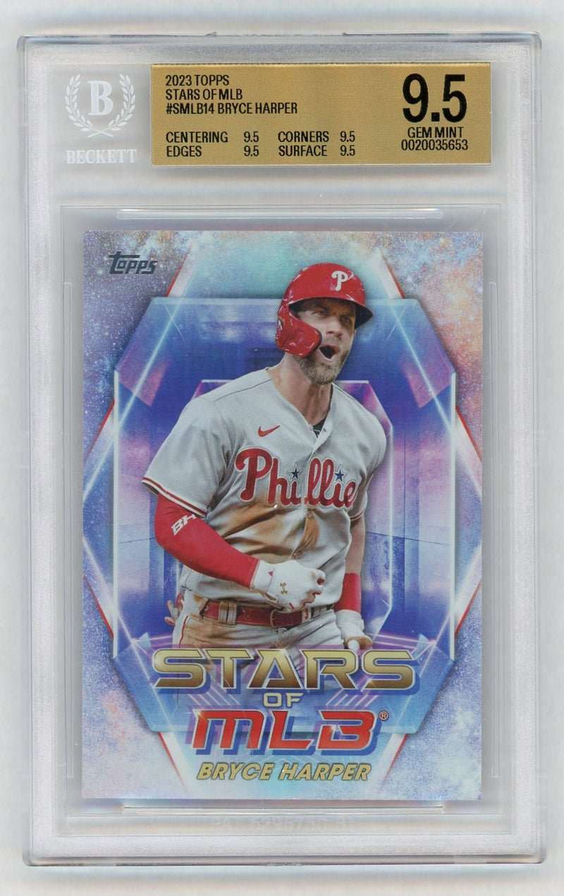 2023 Topps #SMLB-14 Bryce Harper Stars of MLB BGS 9.5