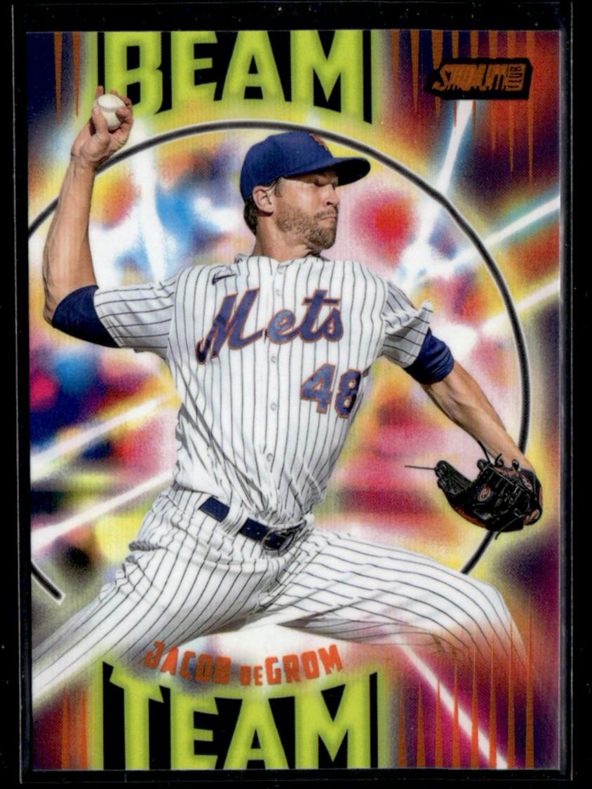 2022 Topps Stadium Beam Team Jacob deGrom #BT-10 /10