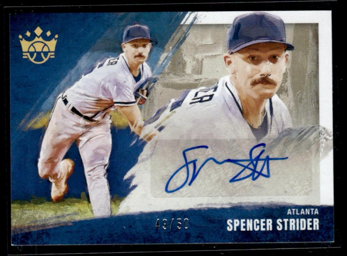 2022 Panini Diamond Kings Spencer Strider #DKS-SS Auto /50