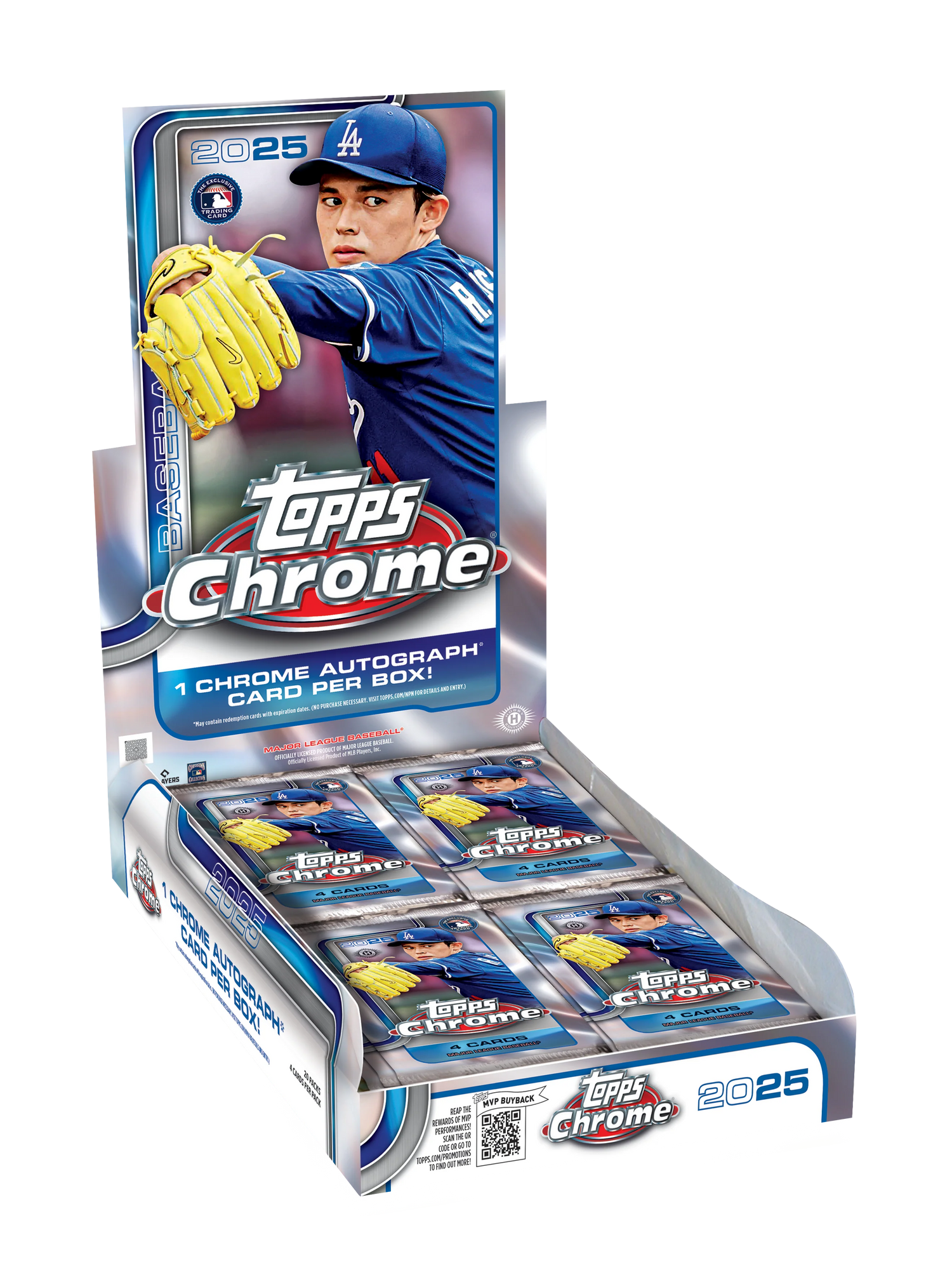 2025 Topps Chrome Baseball Hobby Box