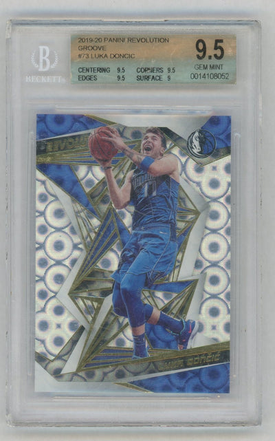 2019-20 Panini Revolution Luka Dončić #73 Groove BGS 9.5