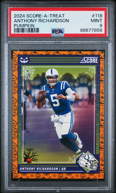2024 Score Score-A-Treat Anthony Richardson #118 PSA 9