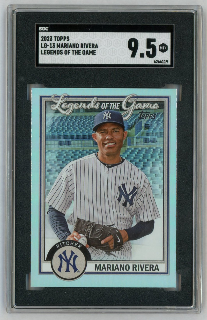 2023 Topps Legends of the Game Mariano Rivera #LG-13 SGC 9.5