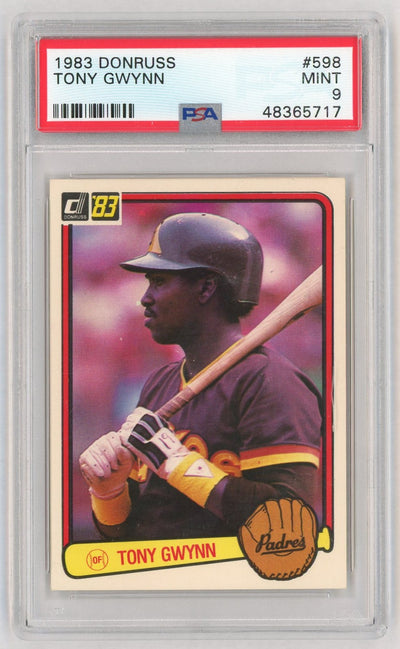 1983 Donruss Tony Gwynn #598 PSA 9