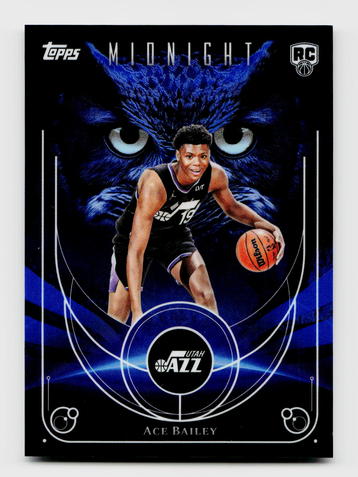 2025 Topps Midnight #20 Ace Bailey Night Owls Rookie RC