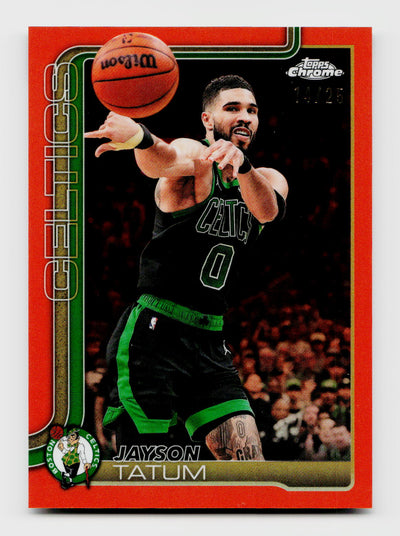 2026 Topps Chrome Jayson Tatum #8 /25