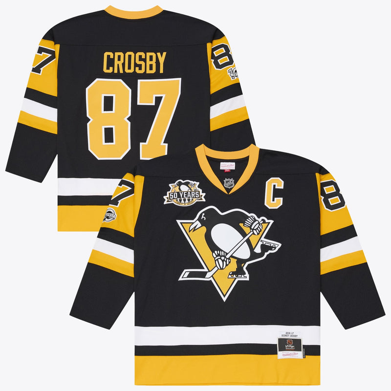 Sidney Crosby Pittsburgh Penguins Mitchell & Ness 2016/17 Power Play Jersey - Black