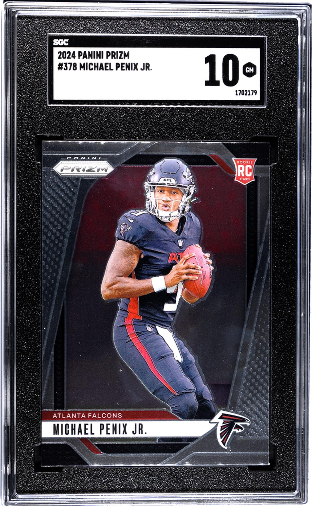 2024 Panini Prizm #378 Michael Penix Jr. SGC 10