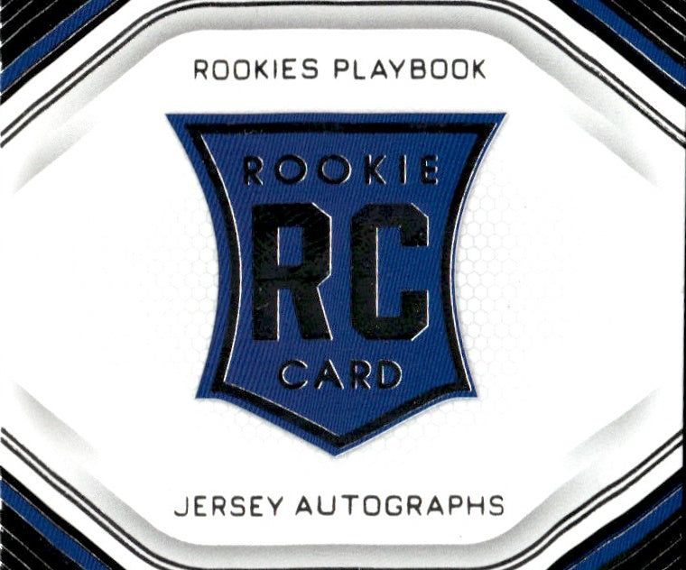 2022 Panini Playbook Rookie Jersey Autographs #215 James Cook /249 RPA RC AUT