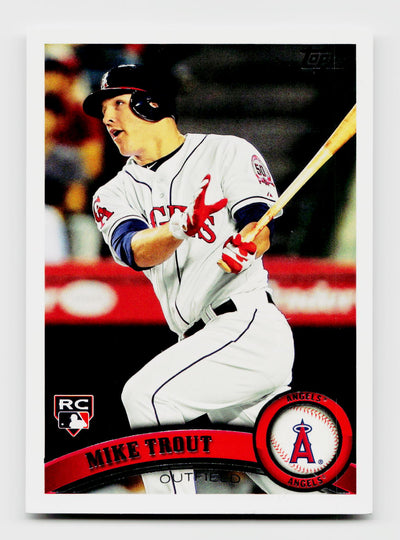 2011 Topps Update Series #US175 Mike Trout Rookie RC