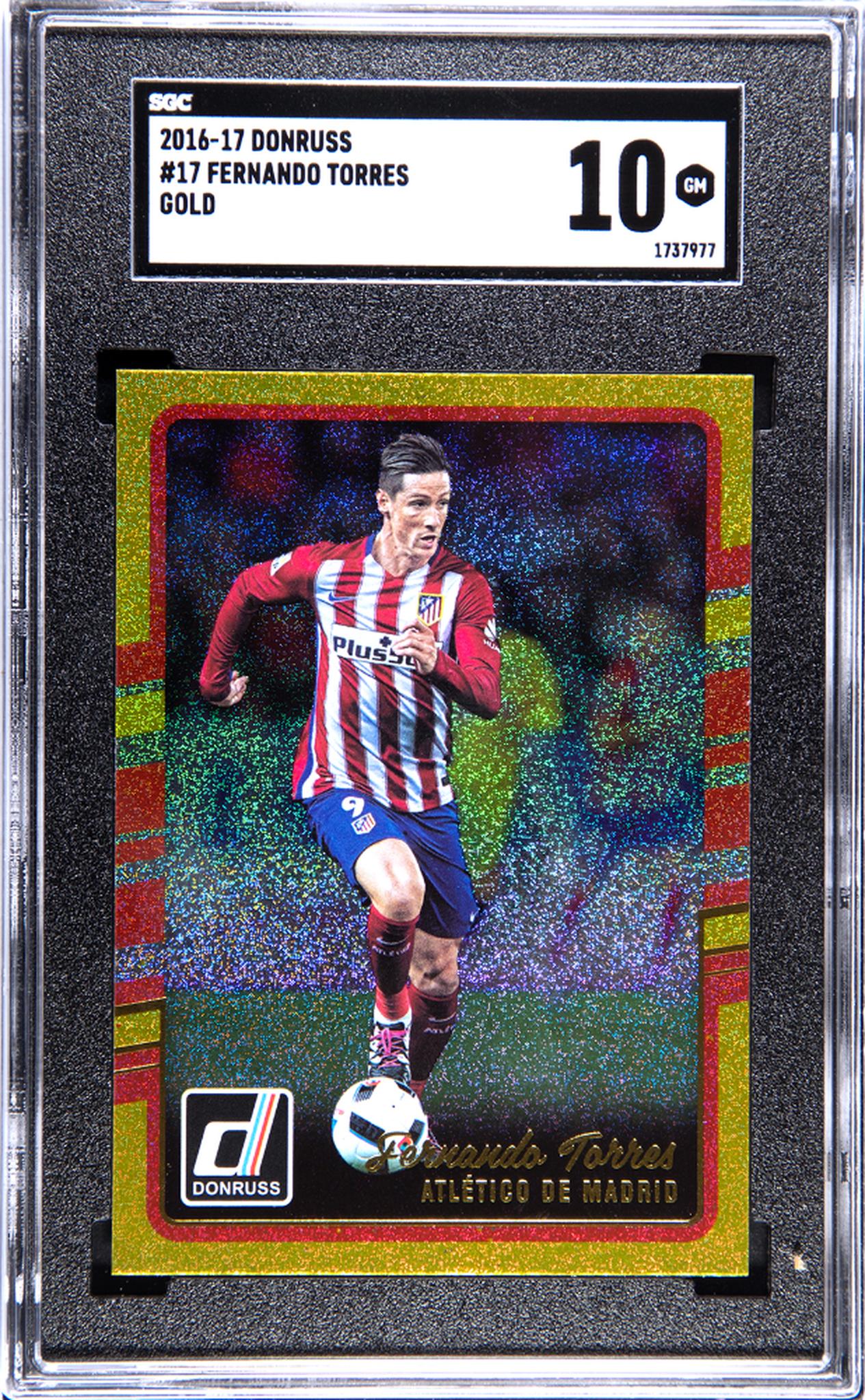 2016 Donruss Gold Fernando Torres #17 SGC 10