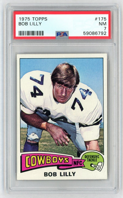 1975 Topps Bob Lilly #175 PSA 7