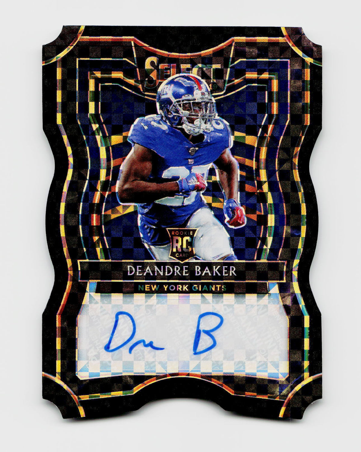 2019 Select #RS-32 Deandre Baker Black Finite Die-Cut Rookie RC 1/1