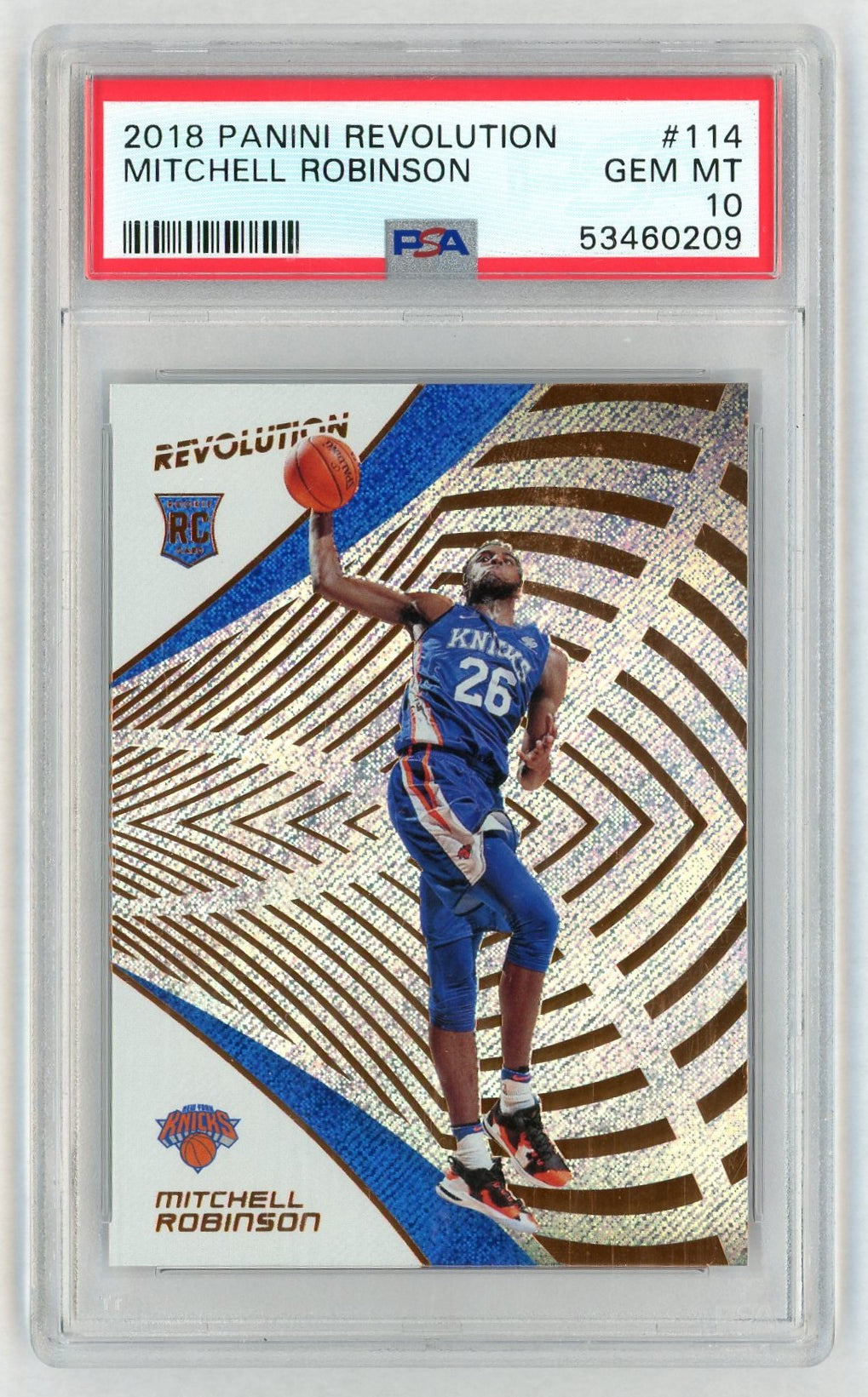 2018 Panini Revolution Mitchell Robinson #114 PSA 10