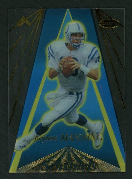 1998 Collector's Edge Masters Peyton Manning Sentinels Rookie /500 Colts
