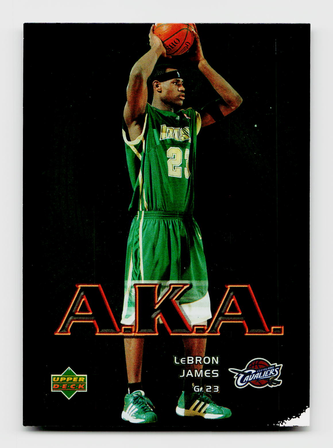 2003 Upper Deck A.K.A. LeBron James #206