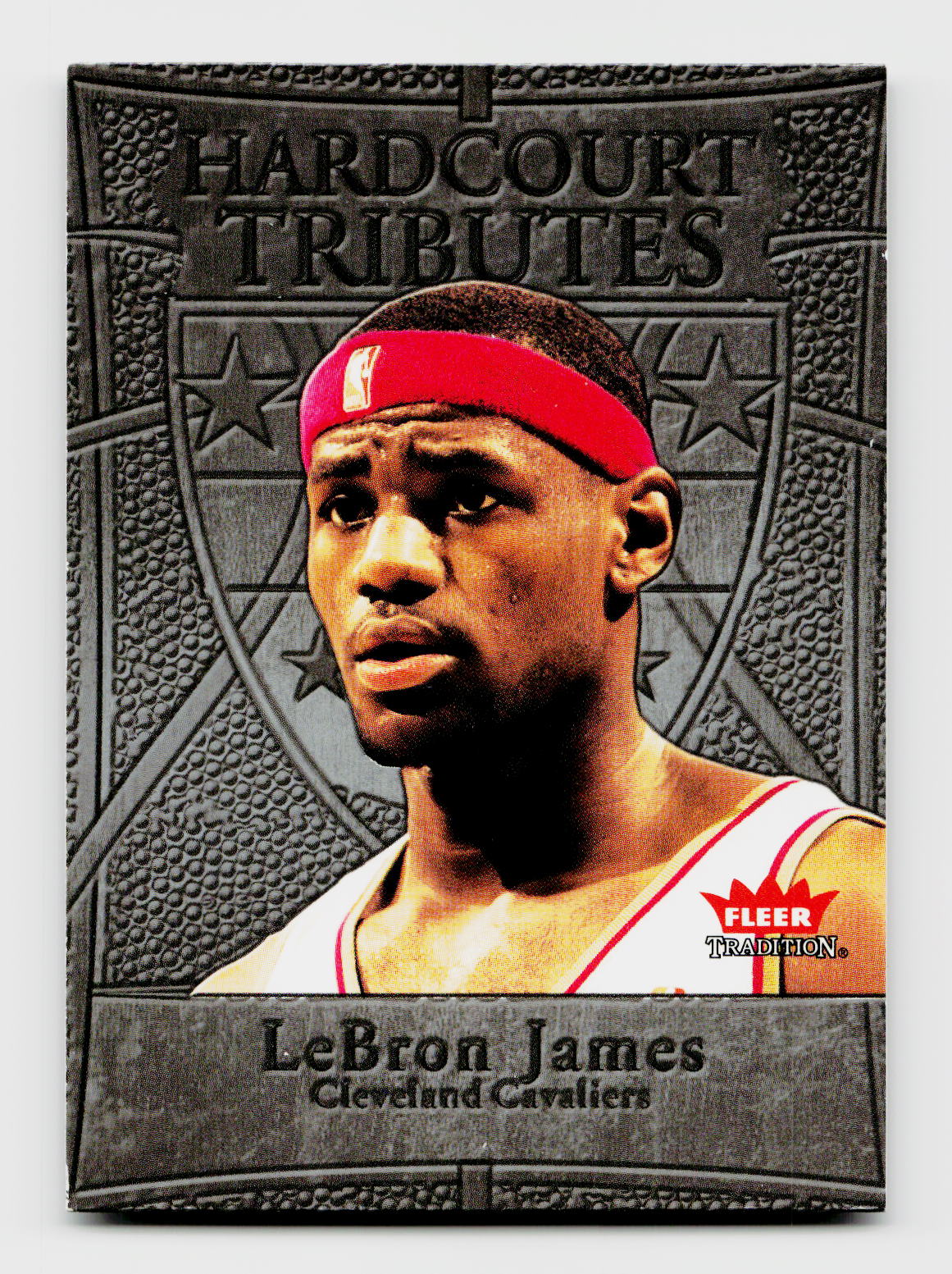 2004 Fleer Tradition Hardcourt Tributes LeBron James #20 of 20 HT