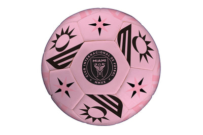 Franklin Sports MLS Miami Soccer Ball - Size 1 - Pink - Deflated