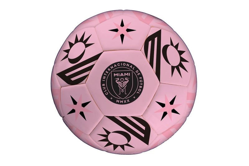 Franklin Sports MLS Miami Soccer Ball - Size 1 - Pink - Deflated