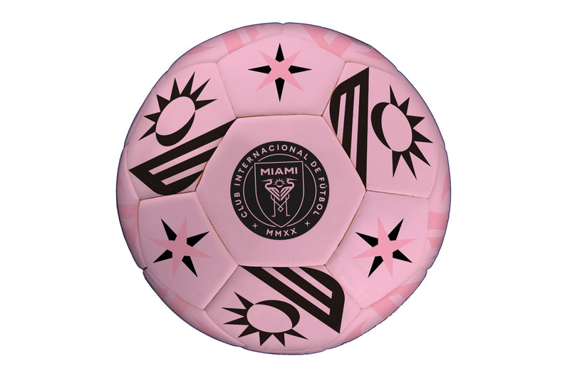 Franklin Sports MLS Soccer Ball - Miami - Size 5 - Pink