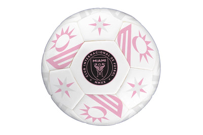 Franklin Sports MLS Soccer Ball - Miami - Size 1 - White