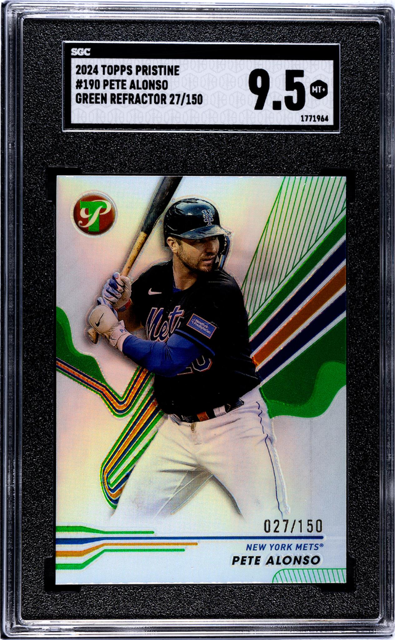 2024 Topps Pristine #190 Pete Alonso /150 SGC 9.5