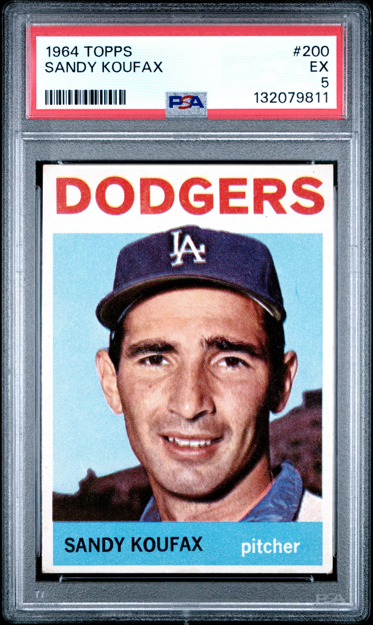 1964 Topps Sandy Koufax #200 PSA 5