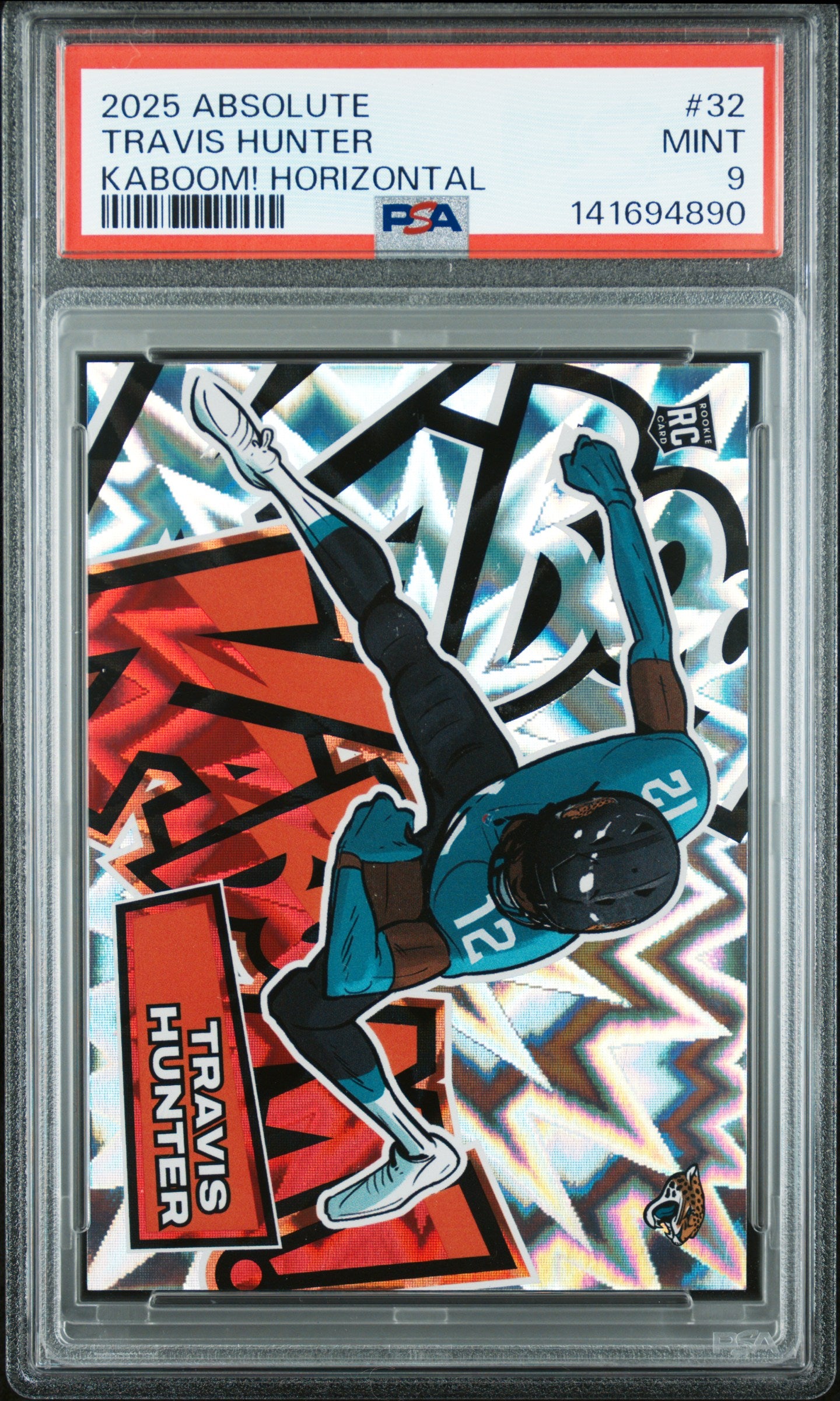 2025 Panini Absolute Travis Hunter #32 PSA 9