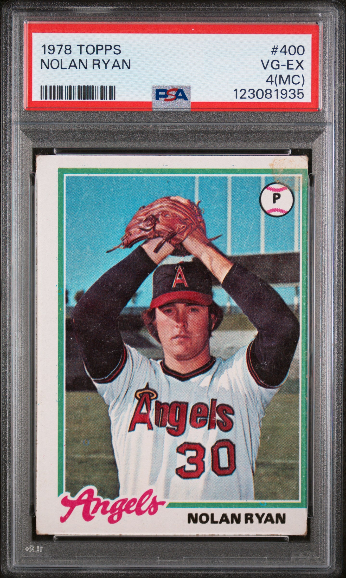 1978 Topps Nolan Ryan #400 PSA 4