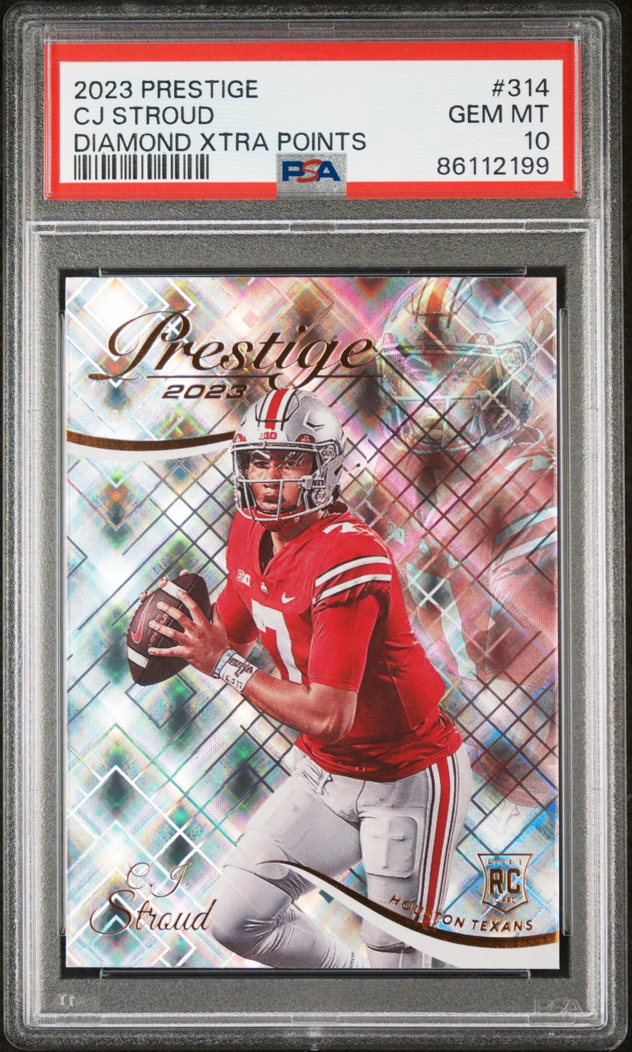 2023 Prestige Xtra Points Diamond CJ Stroud #314 PSA 10