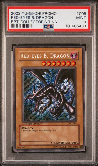 Yu-Gi-Oh! Red-Eyes B. Dragon BPT-005 BPT-Collector's Tins PSA 9
