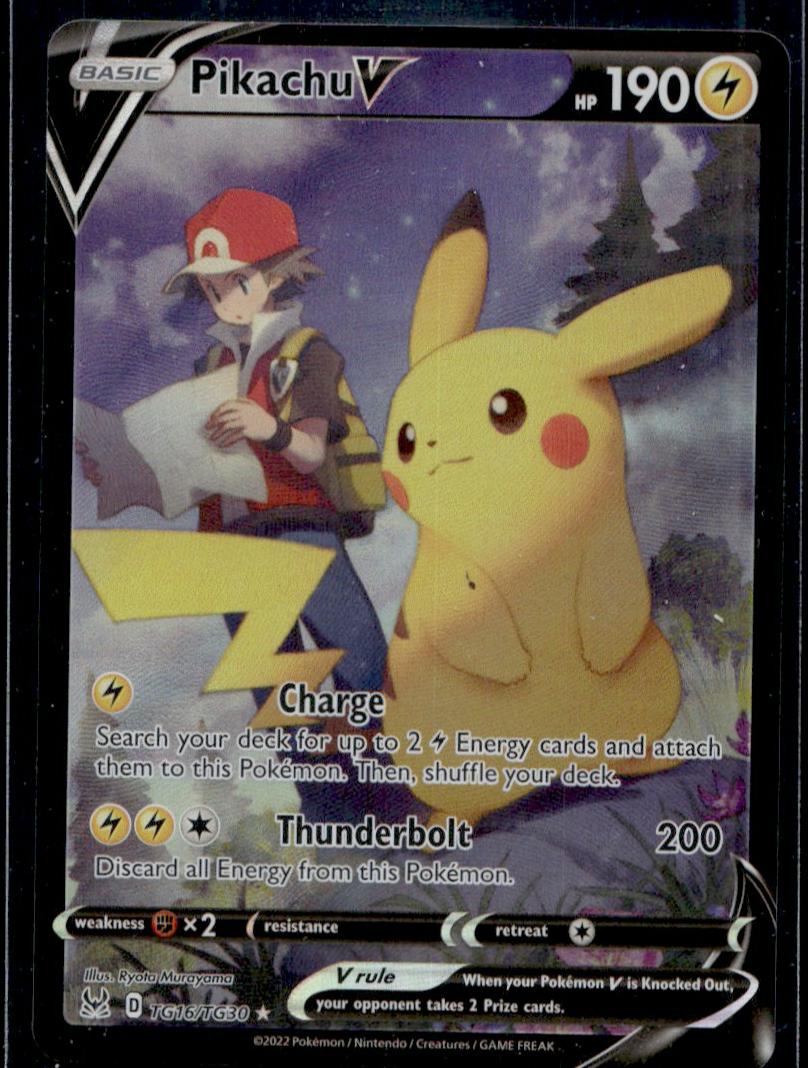 2022 Nintendo Pokemon TG16/TG30 Pikachu V