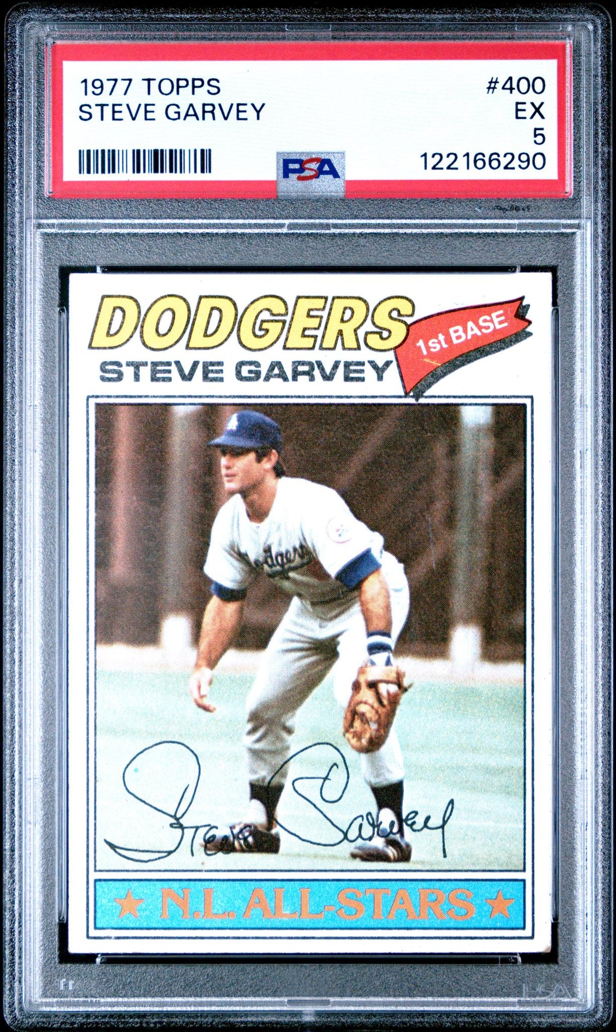 1977 Topps Steve Garvey #400 PSA 5