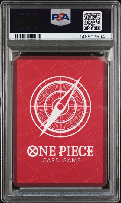 One Piece Card Game Monkey D. Luffy #P 3rd Anniversary Tournament PSA 10