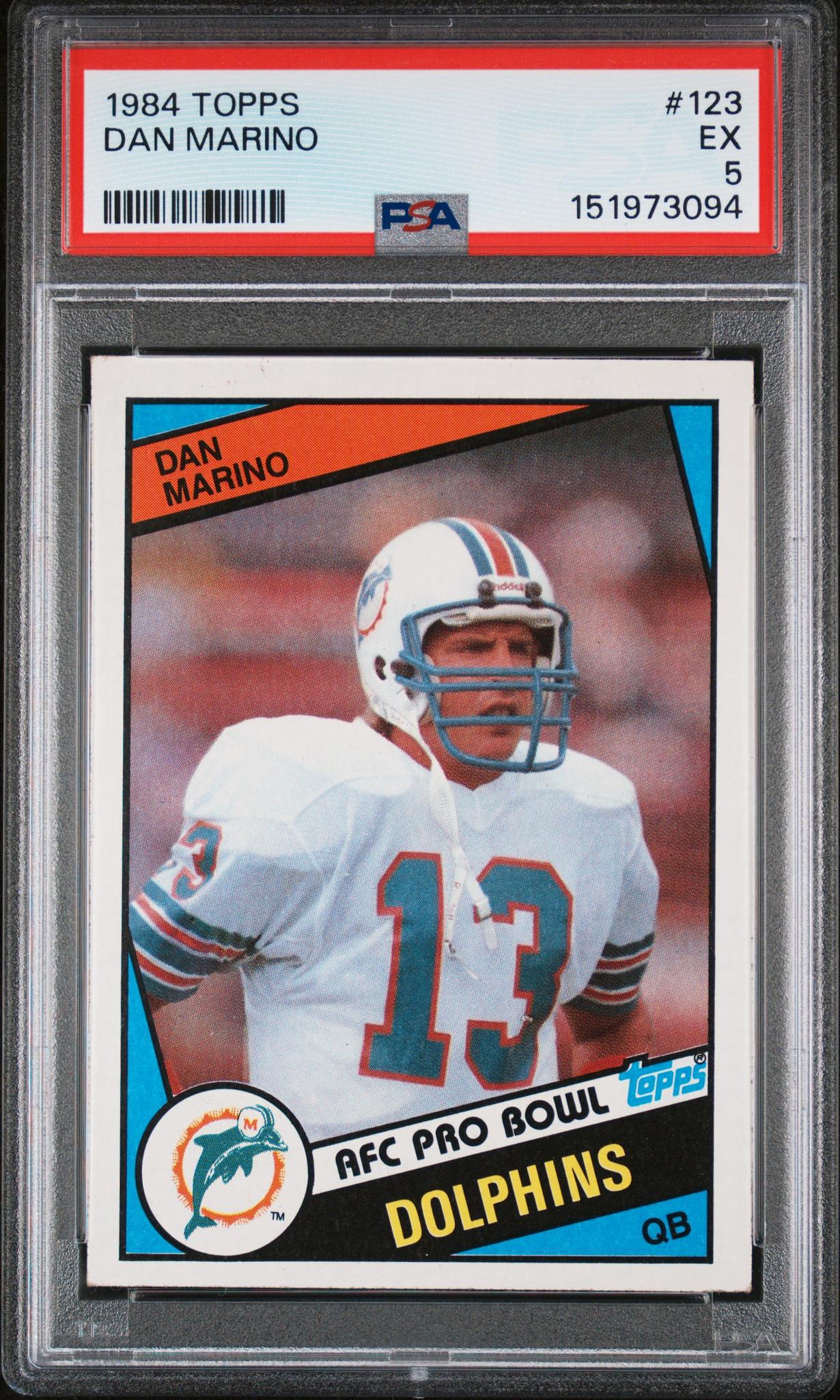 1984 Topps Dan Marino #123 PSA 5