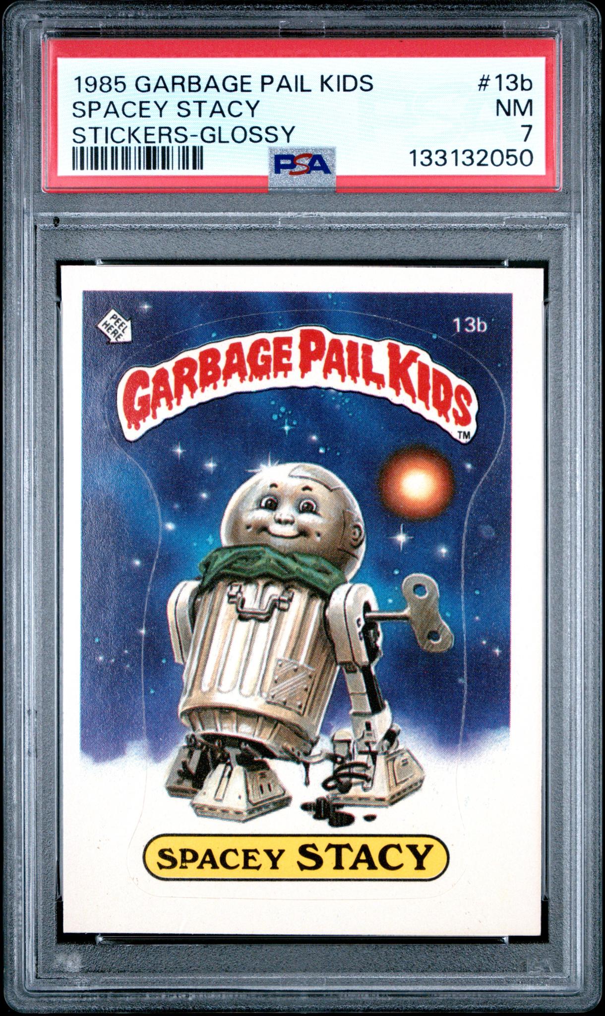 1985 Garbage Pail Kids Spacey Stacy #13b PSA 7