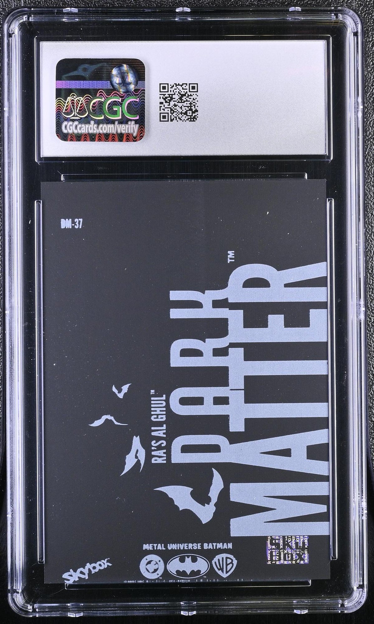 2025 Metal Universe Dark Matter Ra's al Ghul #DM-37 CGC 7