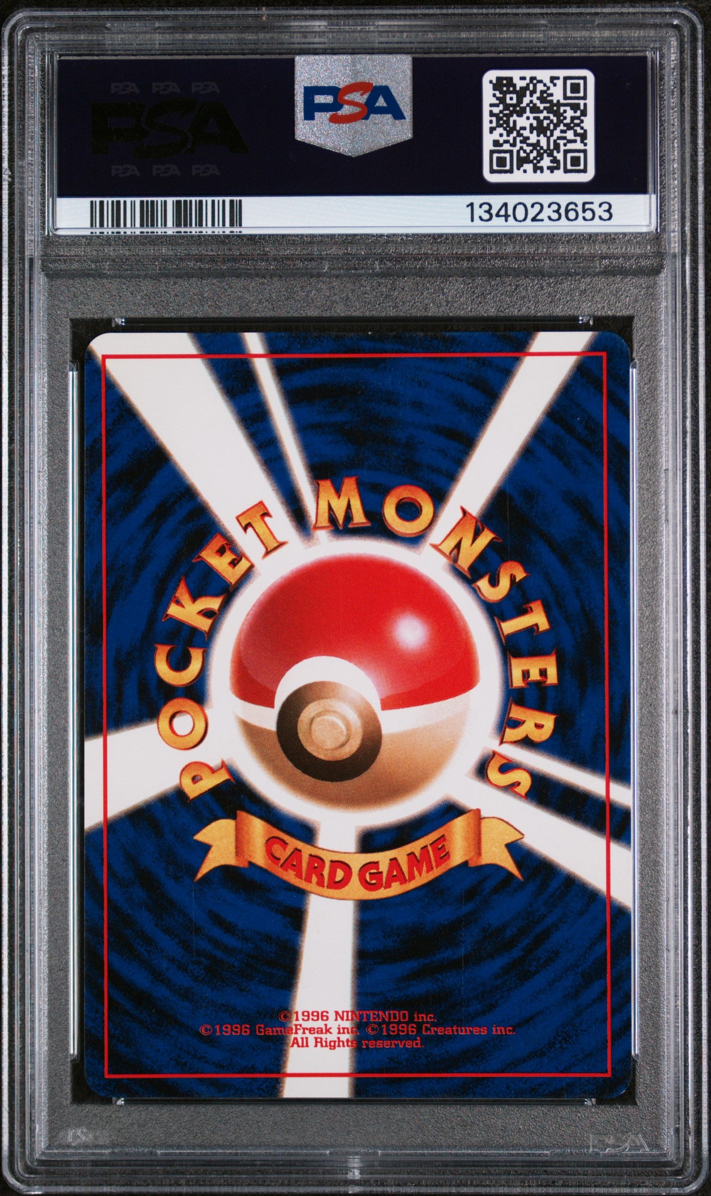 1997 Pokemon Fossil Japanese Holo Articuno #144 PSA 4