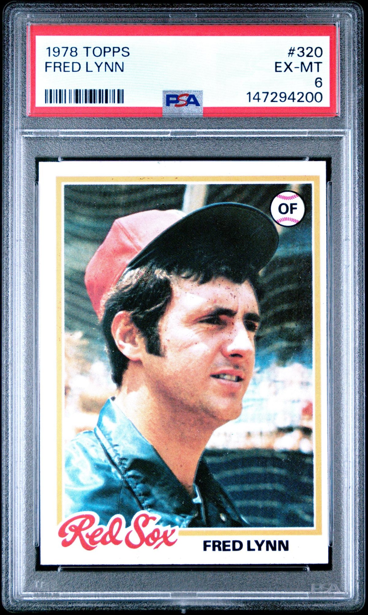 1978 Topps Fred Lynn #320 PSA 6