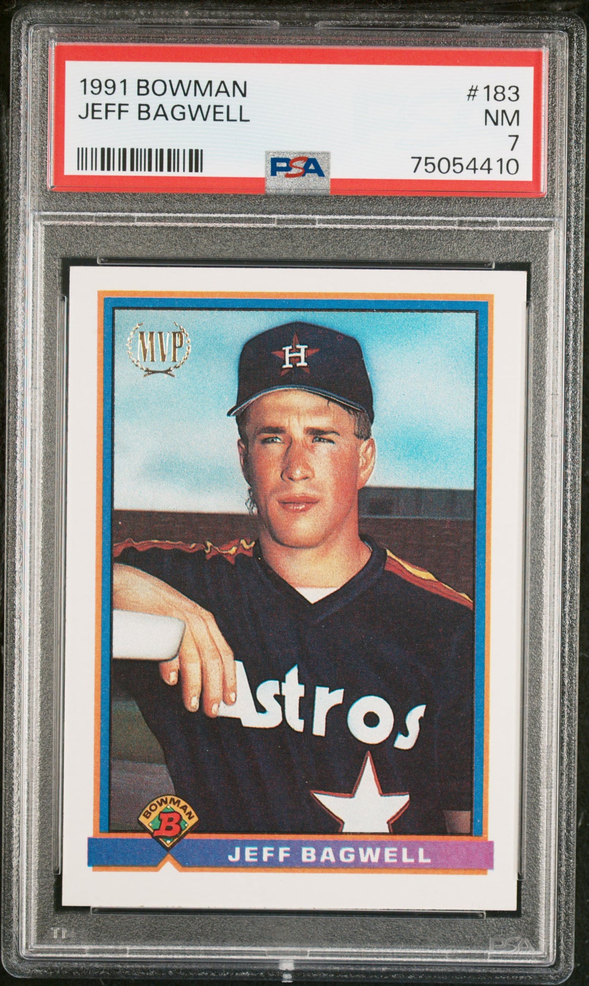 1991 Bowman Jeff Bagwell #183 PSA 7