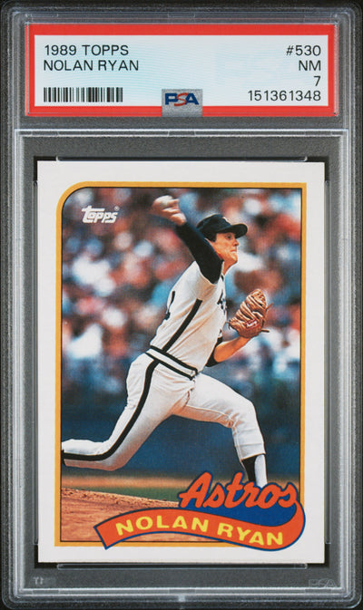 1989 Topps Nolan Ryan #530 PSA 7
