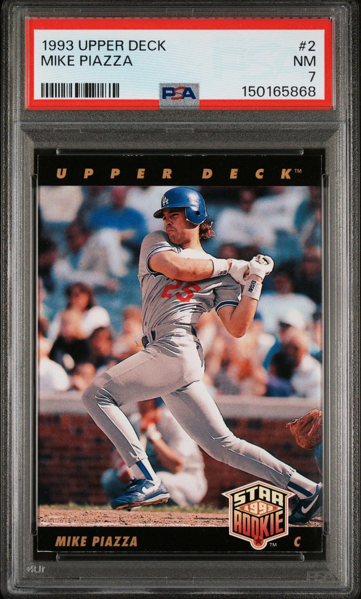 1993 Upper Deck Star Rookie Mike Piazza #2 PSA 7