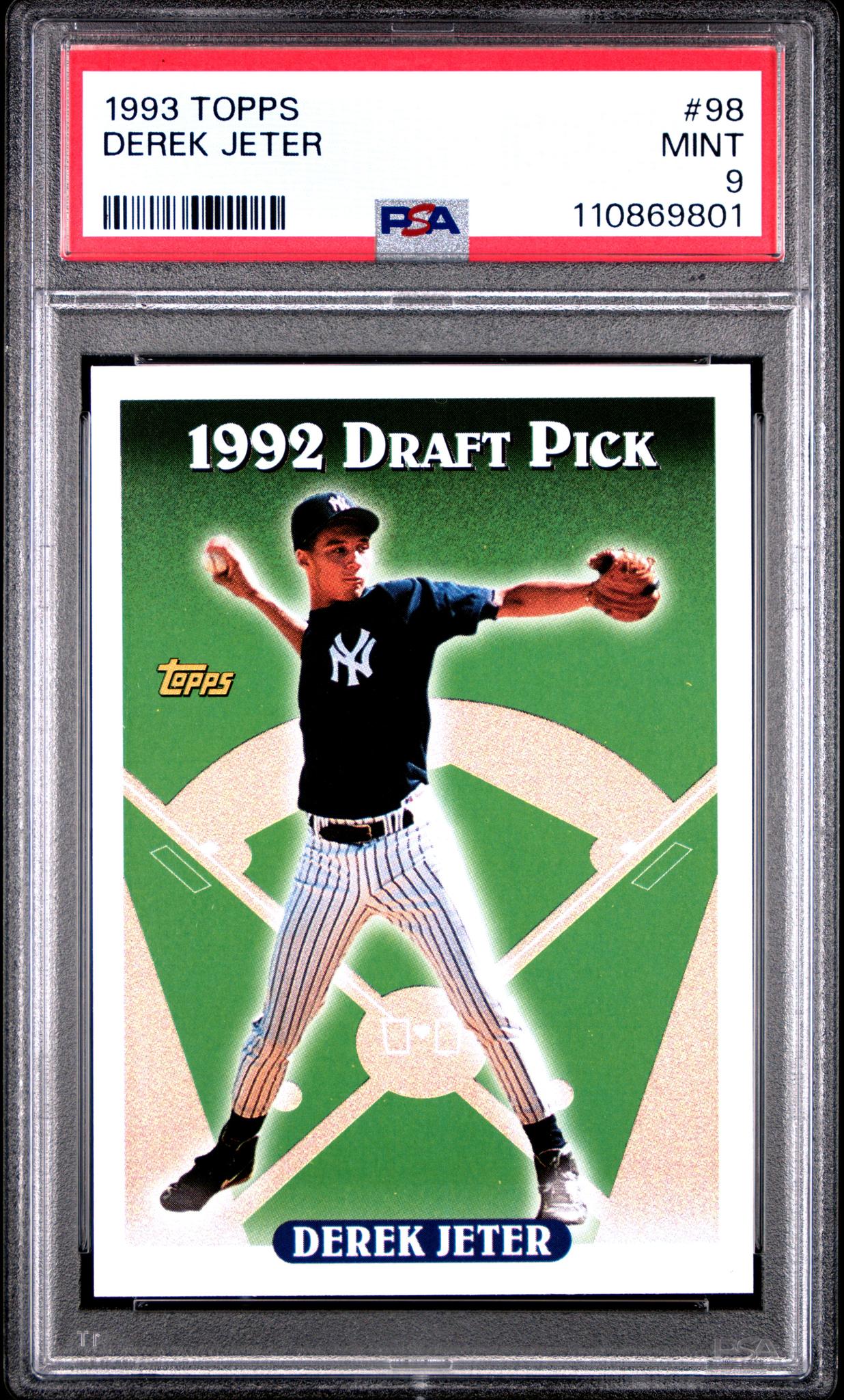 1993 Topps Derek Jeter #98 PSA 9