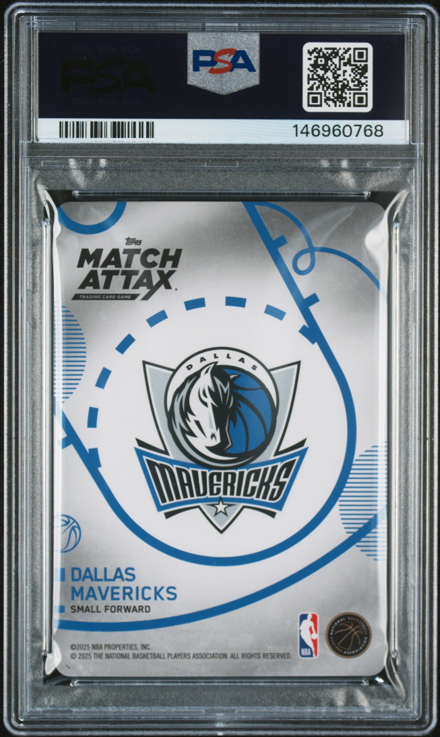 2025 Topps Match Attax Cooper Flagg #121 PSA 10
